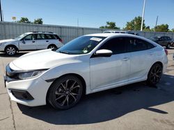 Salvage cars for sale at Littleton, CO auction: 2019 Honda Civic Sport