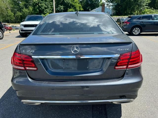 2016 Mercedes-Benz E 350 4matic