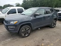 Jeep salvage cars for sale: 2018 Jeep Compass Trailhawk