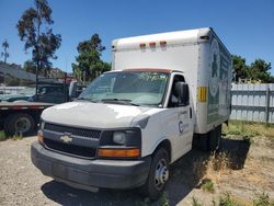 Salvage trucks for sale at Martinez, CA auction: 2011 Chevrolet Express G3500