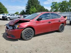 Salvage cars for sale at auction: 2017 Nissan Sentra S