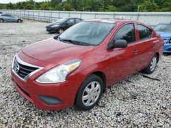 Salvage cars for sale at Memphis, TN auction: 2015 Nissan Versa S