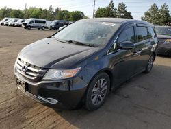 Salvage cars for sale from Copart Denver, CO: 2014 Honda Odyssey Touring