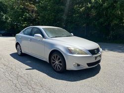 Lexus is 250 Vehiculos salvage en venta: 2007 Lexus IS 250