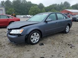 Salvage cars for sale from Copart Mendon, MA: 2010 Hyundai Sonata GLS