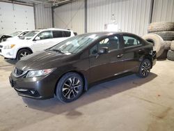 Salvage cars for sale at West Mifflin, PA auction: 2013 Honda Civic EXL