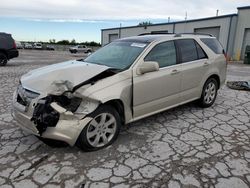 Salvage cars for sale at Kansas City, KS auction: 2008 Cadillac SRX