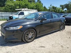 Salvage cars for sale at Hampton, VA auction: 2013 Ford Fusion S