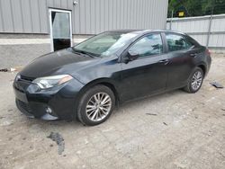 Salvage cars for sale at West Mifflin, PA auction: 2015 Toyota Corolla L