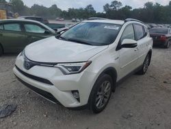 Salvage cars for sale from Copart Madisonville, TN: 2018 Toyota Rav4 HV Limited