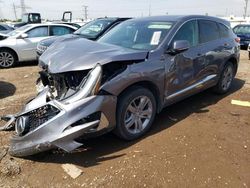 Salvage cars for sale at Elgin, IL auction: 2019 Acura RDX Advance