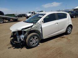 Salvage cars for sale from Copart Brighton, CO: 2015 Chevrolet Sonic LTZ