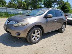 Salvage cars for sale from Copart Hampton, VA: 2009 Nissan Murano S