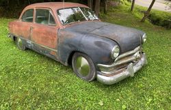 Classic salvage cars for sale at auction: 1950 Ford Custom
