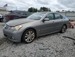 Salvage cars for sale at Montgomery, AL auction: 2010 Infiniti M35 Base