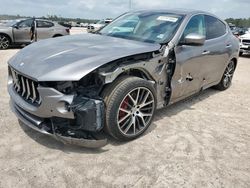 Salvage cars for sale at Houston, TX auction: 2021 Maserati Levante S