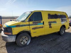 Salvage trucks for sale at Greenwood, NE auction: 2006 Chevrolet Express G3500