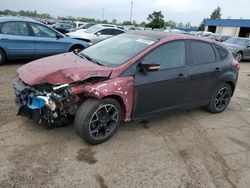 Salvage cars for sale at Woodhaven, MI auction: 2012 Ford Focus SE