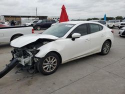 Salvage cars for sale from Copart Grand Prairie, TX: 2017 Mazda 3 Sport