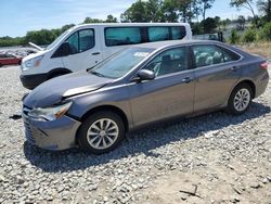 Toyota Camry le salvage cars for sale: 2017 Toyota Camry LE