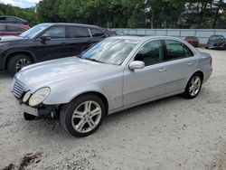 Salvage cars for sale at North Billerica, MA auction: 2005 Mercedes-Benz E 500 4matic