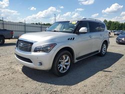 Vehiculos salvage en venta de Copart Lumberton, NC: 2011 Infiniti QX56