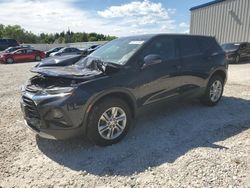 Salvage cars for sale at Franklin, WI auction: 2020 Chevrolet Blazer 1LT