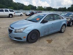 Salvage cars for sale at Theodore, AL auction: 2012 Chevrolet Cruze LS