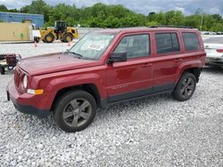 Salvage cars for sale at Barberton, OH auction: 2015 Jeep Patriot Latitude