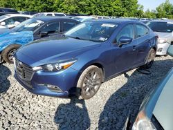 Salvage cars for sale at Windsor, NJ auction: 2018 Mazda 3 Touring