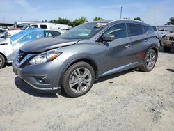 Salvage cars for sale from Copart Sacramento, CA: 2016 Nissan Murano S