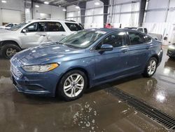 Vehiculos salvage en venta de Copart Ham Lake, MN: 2018 Ford Fusion SE