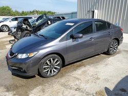 Honda Civic exl salvage cars for sale: 2015 Honda Civic EXL