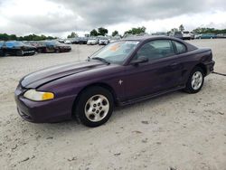 Salvage cars for sale from Copart West Warren, MA: 1997 Ford Mustang