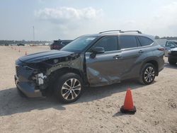 Salvage cars for sale at Houston, TX auction: 2024 Toyota Highlander LE