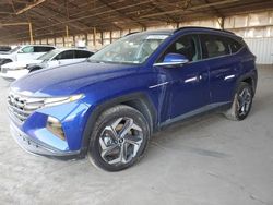 Salvage cars for sale at auction: 2022 Hyundai Tucson Limited