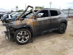 Salvage cars for sale at Chicago Heights, IL auction: 2019 Jeep Compass Limited