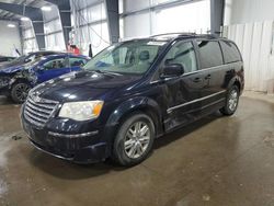 Salvage cars for sale at Ham Lake, MN auction: 2010 Chrysler Town & Country Touring