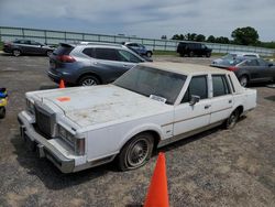 Salvage cars for sale at Mcfarland, WI auction: 1989 Lincoln Town Car