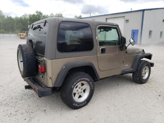 2003 Jeep Wrangler / TJ SE