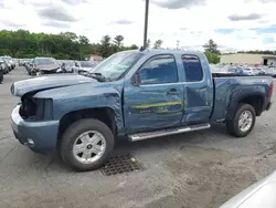 Salvage trucks for sale at Exeter, RI auction: 2011 Chevrolet Silverado K1500 LT