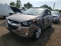 Flood-damaged cars for sale at auction: 2010 Hyundai Tucson GLS