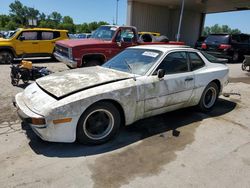 Salvage cars for sale at Fort Wayne, IN auction: 1984 Porsche 944