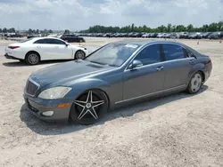 Salvage cars for sale from Copart Houston, TX: 2007 Mercedes-Benz S 550 4matic