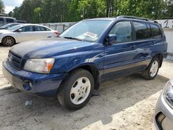 Toyota salvage cars for sale: 2006 Toyota Highlander Limited