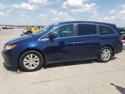 Salvage cars for sale at Grand Prairie, TX auction: 2016 Honda Odyssey EXL