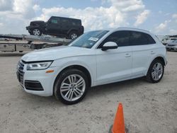 Salvage cars for sale from Copart Houston, TX: 2019 Audi Q5 Premium Plus