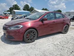 Flood-damaged cars for sale at auction: 2015 Dodge Dart SXT