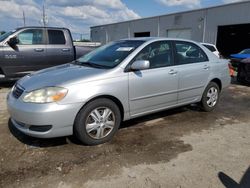 Salvage cars for sale at Jacksonville, FL auction: 2006 Toyota Corolla CE