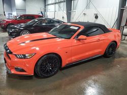 Flood-damaged cars for sale at auction: 2016 Ford Mustang